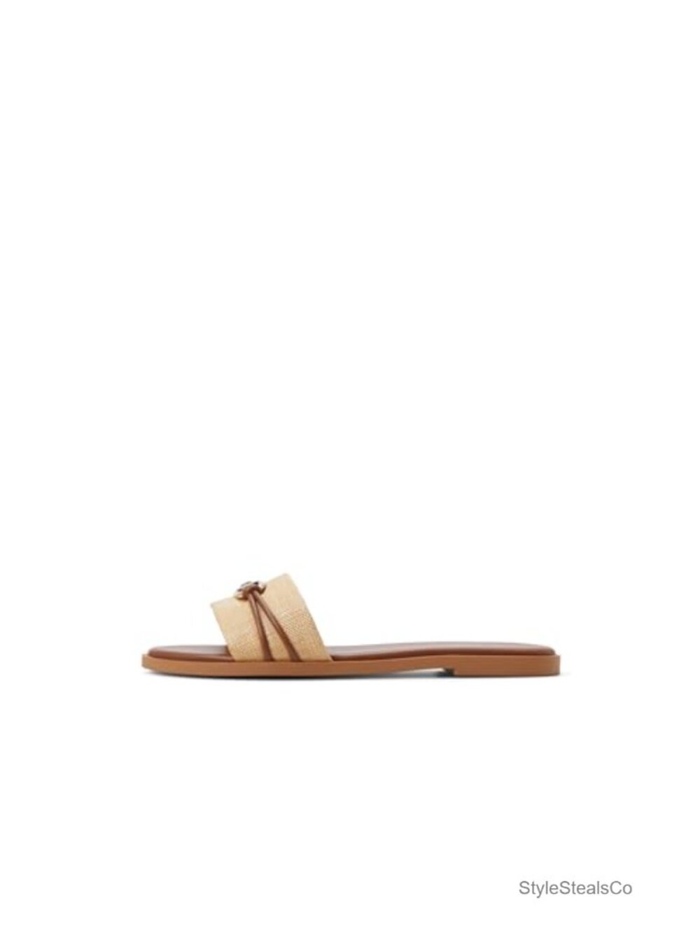 Vasia Flat Slide Sandals Slip On Slingback Casual